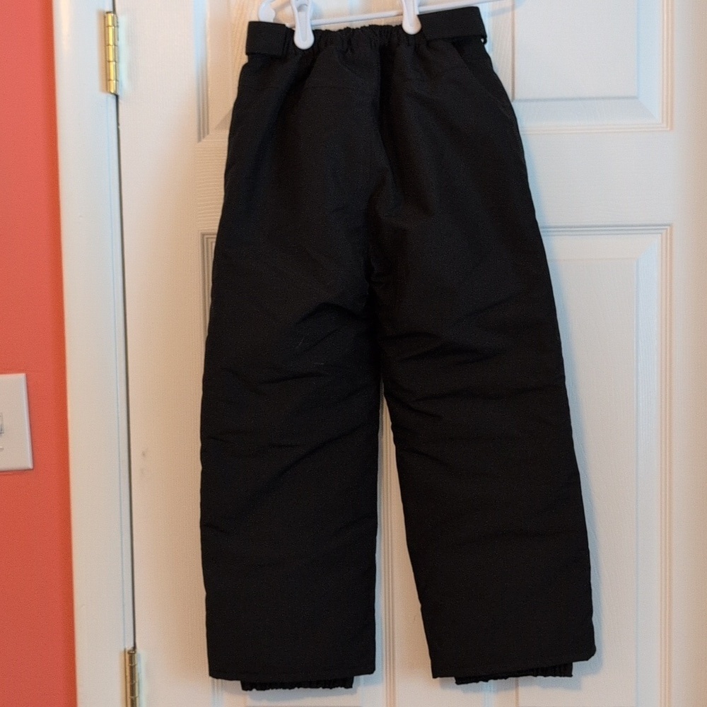 Children's Place Kids Black Adjustable Snow Pants - Picture 4 of 8